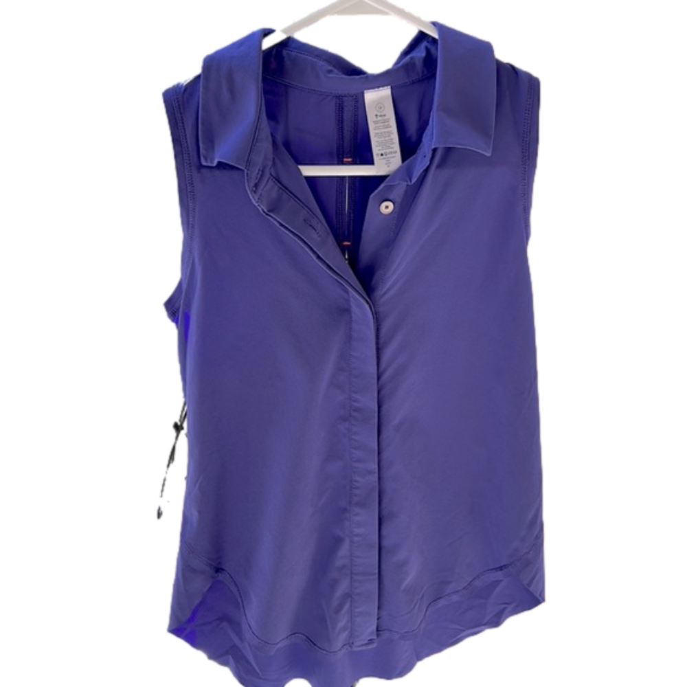 🌿Ivivva by Lululemon Athletica purple tank top, size 12🌿